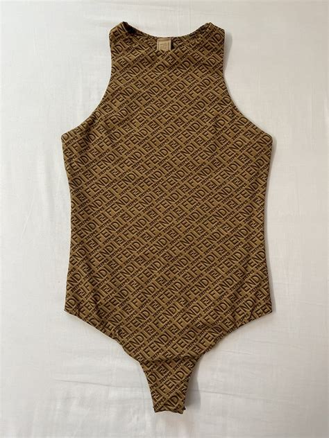 fendi skims bodysuits|high neck bodysuit fendi skims.